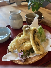 鱧天ぷらそば(冷)