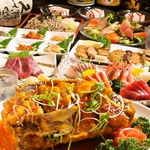 【今宵はプチ贅沢に♪】全8品＆2.5時間飲み放題付き『豪快夢コース』4300円！！