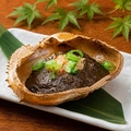 料理メニュー写真&nbsp;カニみそ甲羅焼き