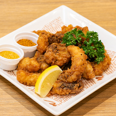 タコのフライ～2種スパイス～