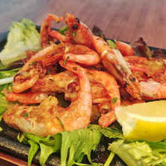 甘海老の唐揚げ（ガーリックシュリンプ風）