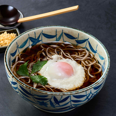 名古屋コーチン玉とろろ蕎麦