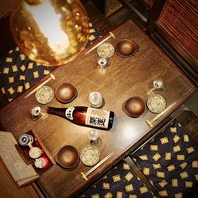 隠れ家の中の半個室