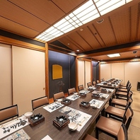 大人数でも個室宴会