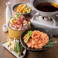 旬の味覚を堪能！こだわり出汁の絶品しゃぶしゃぶを◎