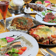 すすきの鉄板居酒屋 お好み焼きと創作もんじゃ サボテンのコース写真