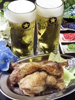 ビールで乾杯★