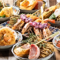 大人気！お酒に合う種類豊富な串焼きをお楽しみください