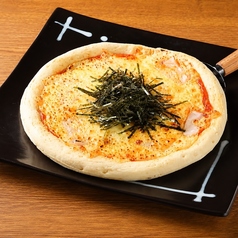 明太もちチーズピザ
