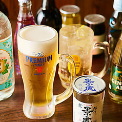 ハイボールまたは生ビール:1杯