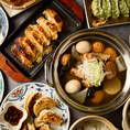 今なら肉汁たっぷり餃子か出汁が染みた絶品おでんが食べ放題で楽しめるコースをご用意！生ビール付き飲み放題がついてお腹いっぱい食べられて大満足間違いなし♪