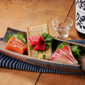 料理メニュー写真 お刺身盛り合わせ　～本まぐろ使用～