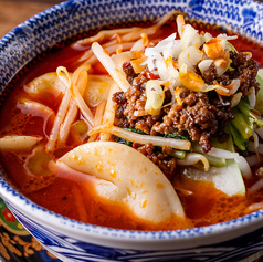 ピリ辛担々スープ餃子