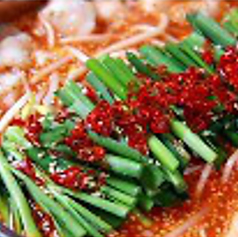 ・もつなべ(赤)　1人前