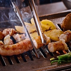 牛ホルモンタレ焼き