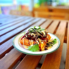 照り焼きチキンマヨワッフル