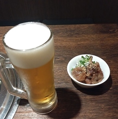 とりあえず　ビールとどて焼き