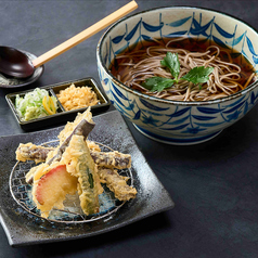 野菜の天ぷら蕎麦