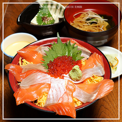 奥州ろばた センダイエキ天海のおすすめランチ3