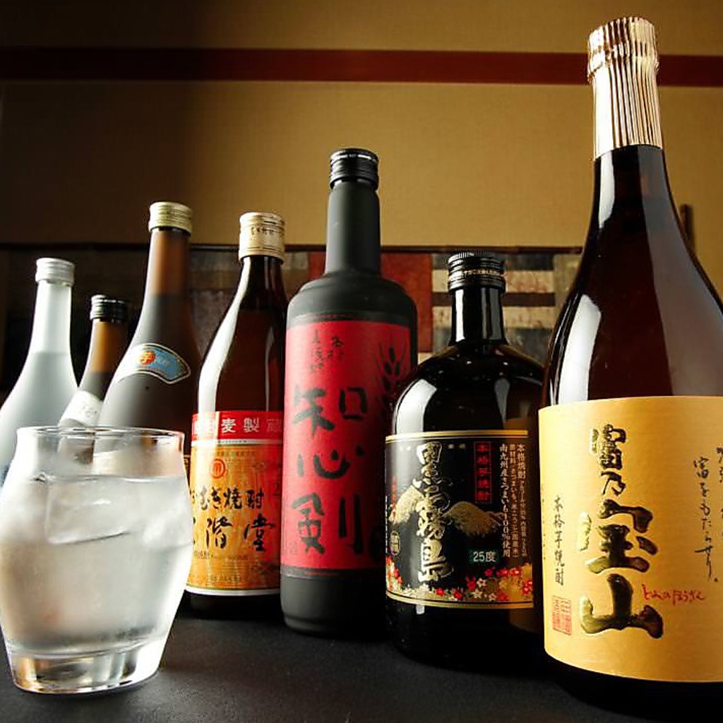 ドリンクの種類も豊富！日本酒・焼酎…お好きなお酒で楽しい時間を！