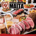 肉寿司＆ステーキ食べ放題が人気！食べ放題は2200円～ご用意！