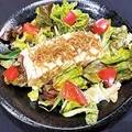 料理メニュー写真&nbsp;揚げしらすとトマトのとうふサラダ
