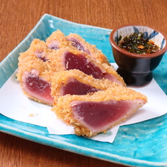 マグロのレアカツ 特製ニラダレ