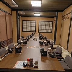 １階団体様用　座敷個室　テーブル席