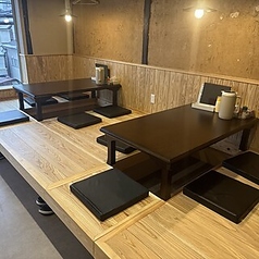 ゆったりと過ごせる掘りごたつは宴会に最適です♪