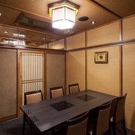 和食屋ならではのシーンに合わせたお席もご用意