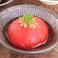 料理メニュー写真&nbsp;丸ごとトマトの出汁浸し