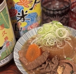 もつ煮と泡盛