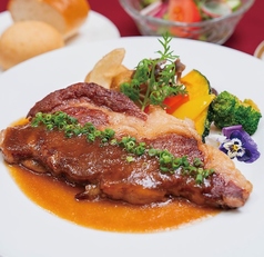黒毛和牛ロースステーキ