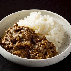 牛すじ〆カレー