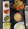 料理メニュー写真&nbsp;ジェユクポックム定食