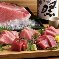 【市場直送マグロ刺身】