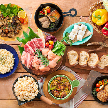 QuOLaの庭 空と大地の恵みのBBQのおすすめ料理1