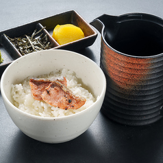 お茶漬け(鮭、明太子、梅)