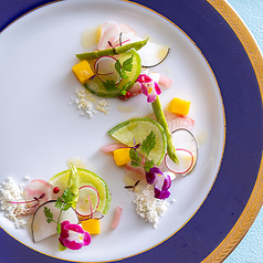 レストラン FONTANA NASPA ニューオータニのコース写真