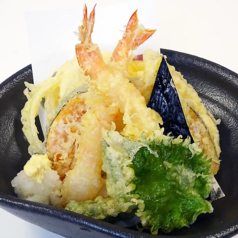 海老と野菜の天ぷら盛り合せ
