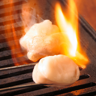 お好みの焼き加減で楽しむホルモン・焼肉！