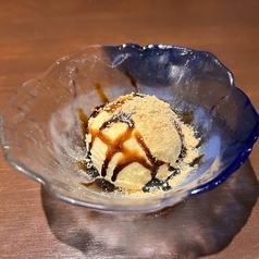 バニラアイス　◆黒蜜きなこ