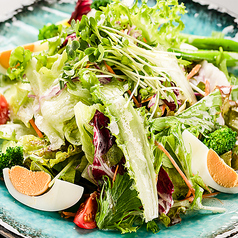 有機野菜のグリーンサラダ