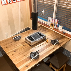 1階テーブルのお席です。