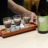 お好みの日本酒ご提案させていただきます。