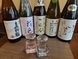厳選した日本酒、焼酎をご用意してます。