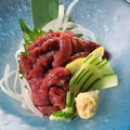 料理メニュー写真&nbsp;馬刺し特上赤身