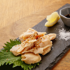 特選ミノ湯引き刺し