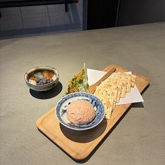 博多明太子とクリームチーズのディップ
