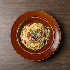 しらすとフレッシュトマトのパスタ